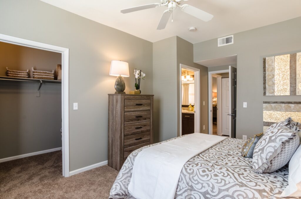 Bedroom with private bath